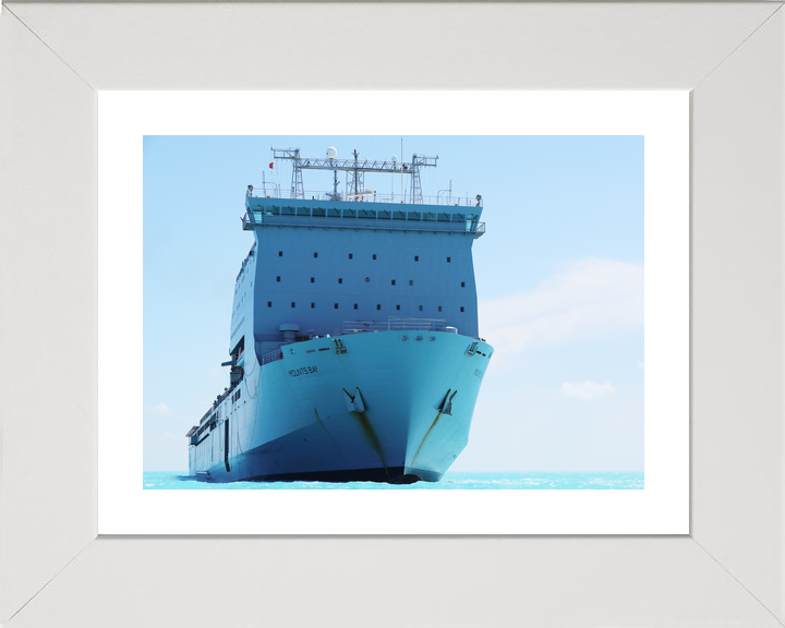 RFA Mounts Bay L3008 Bay Class Ship September 2019 On Blue Seas