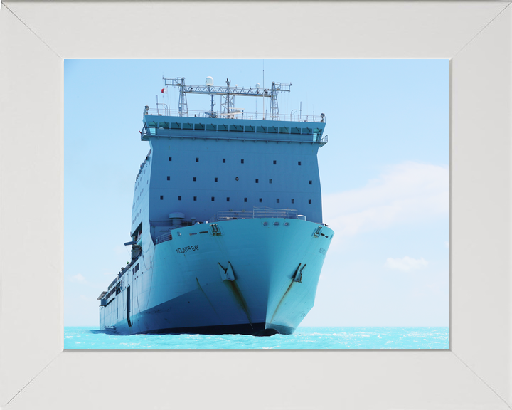 RFA Mounts Bay L3008 Bay Class Ship September 2019 On Blue Seas