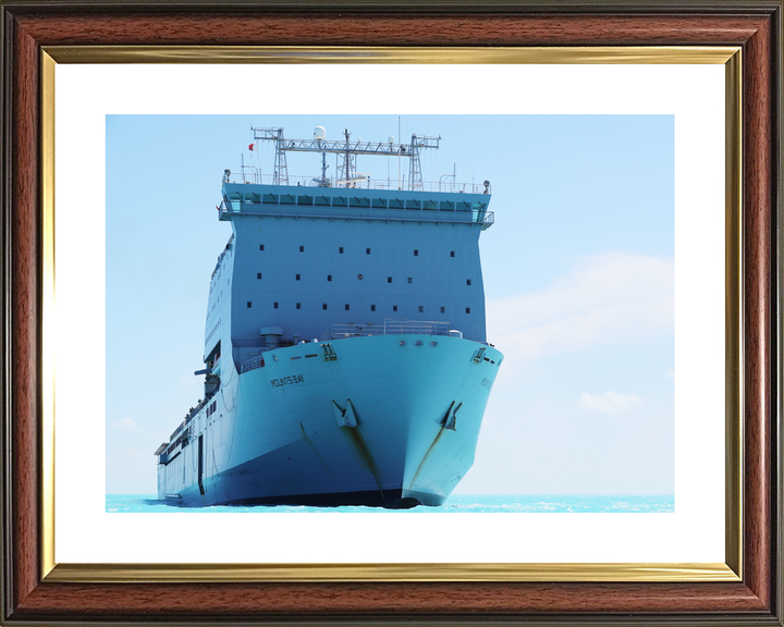 RFA Mounts Bay L3008 Bay Class Ship September 2019 On Blue Seas