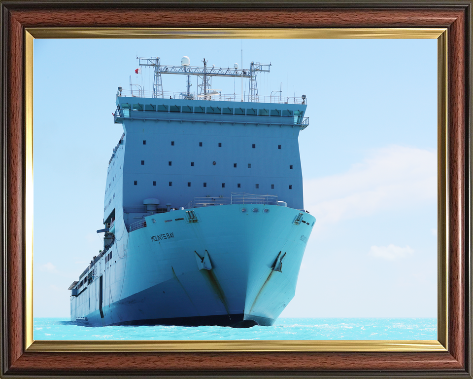 RFA Mounts Bay L3008 Bay Class Ship September 2019 On Blue Seas