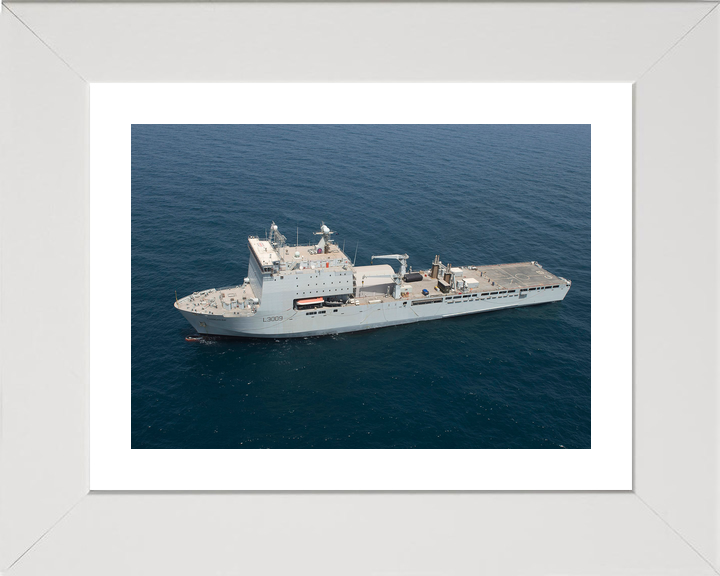 RFA Cardigan Bay L3009 Bay Class Ship Port Side View