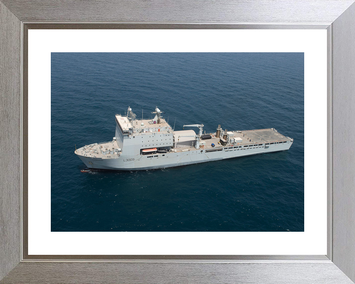 RFA Cardigan Bay L3009 Bay Class Ship Port Side View