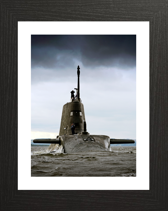 HMS Artful S121 Astute Class Submarine 2010 Starboard Bow