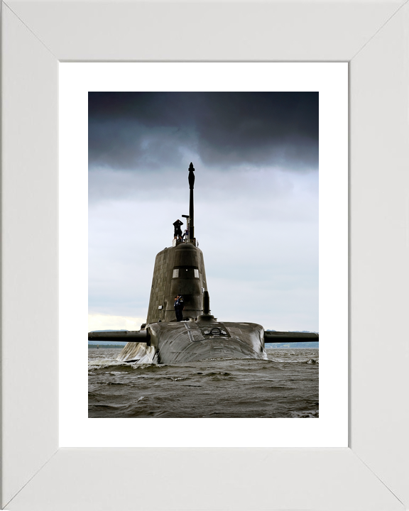 HMS Artful S121 Astute Class Submarine 2010 Starboard Bow