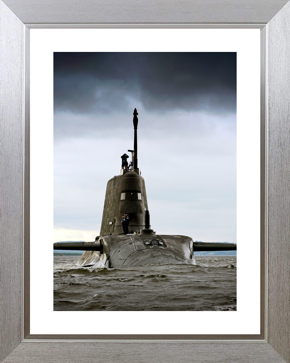 HMS Artful S121 Astute Class Submarine 2010 Starboard Bow
