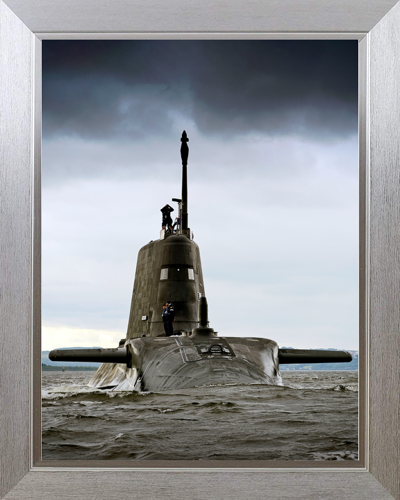 HMS Artful S121 Astute Class Submarine 2010 Starboard Bow