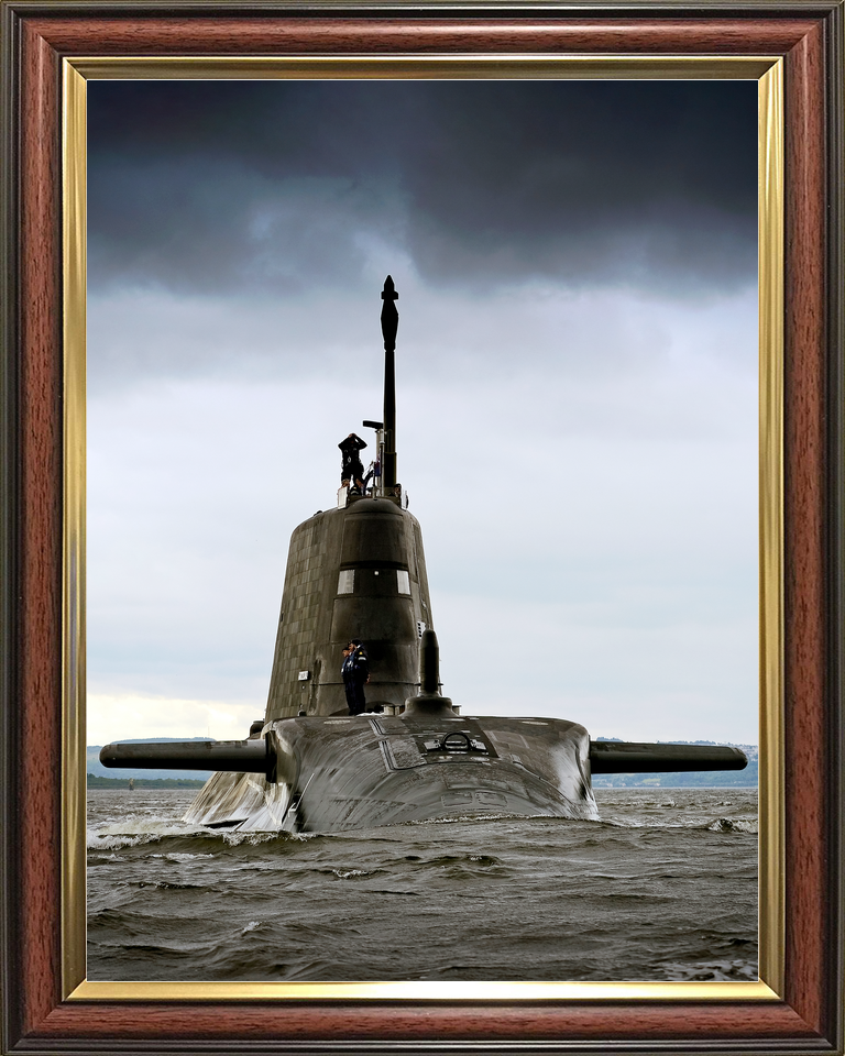 HMS Artful S121 Astute Class Submarine 2010 Starboard Bow