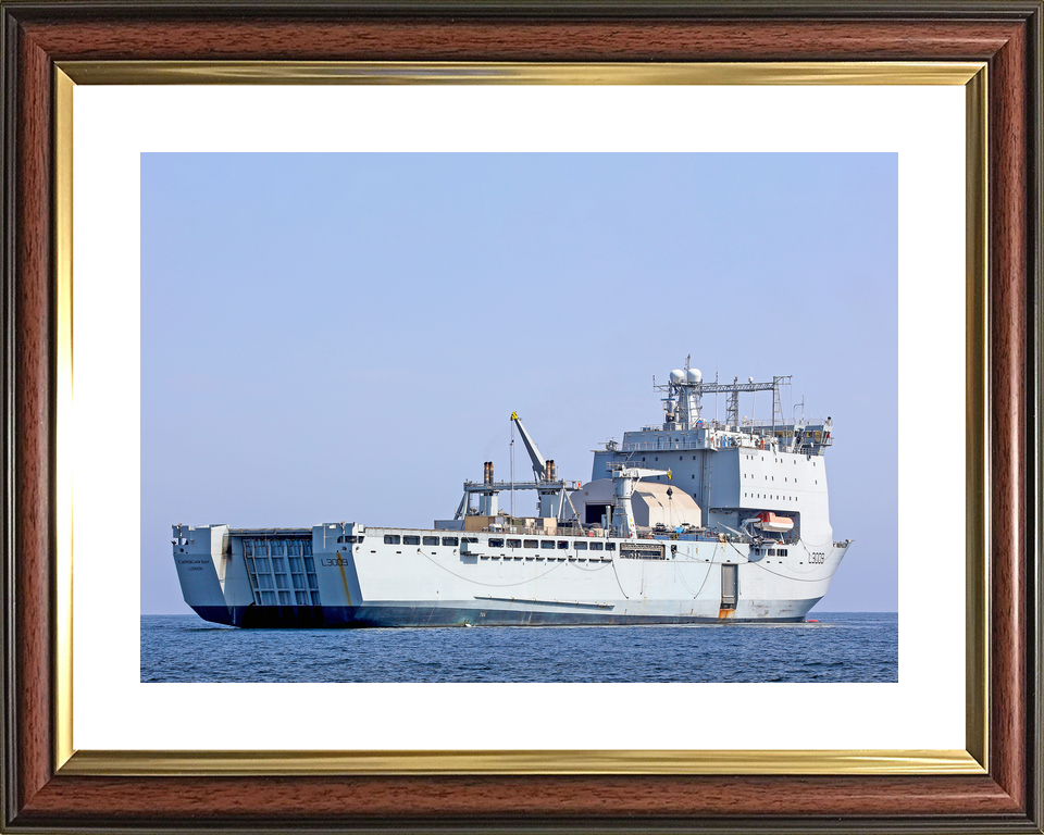 RFA Cardigan Bay L3009 Bay Class Ship February 2020 Starboard Quarter View