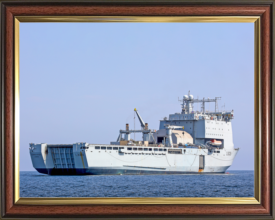 RFA Cardigan Bay L3009 Bay Class Ship February 2020 Starboard Quarter View