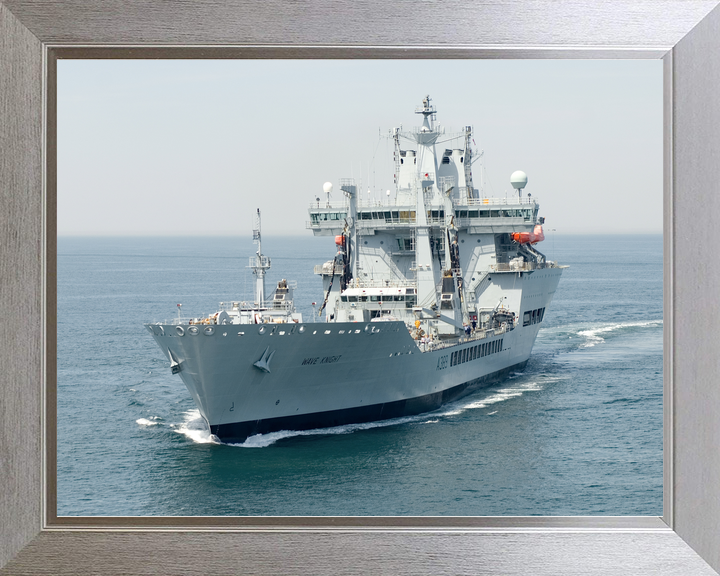RFA Wave Knight A389 Wave Class Tanker July 2006 High Port Bow View