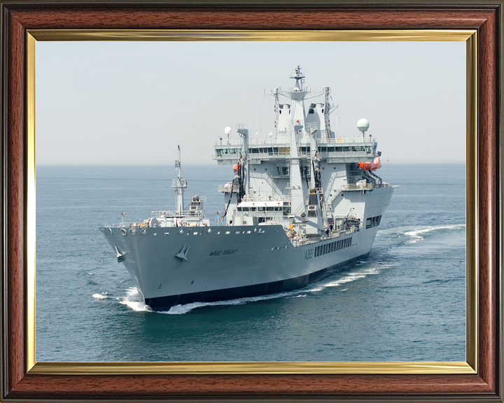 RFA Wave Knight A389 Wave Class Tanker July 2006 High Port Bow View