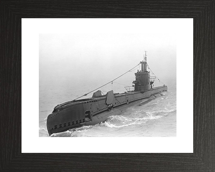 HMS Simoom P225 Royal Navy S Class Submarine Photo Print or Framed Print - Hampshire Prints