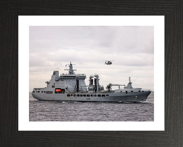 RFA Tidespring A136 | Photo Print | Framed Print | Tide class | Tanker | Royal Fleet Auxiliary Hampshire Prints
