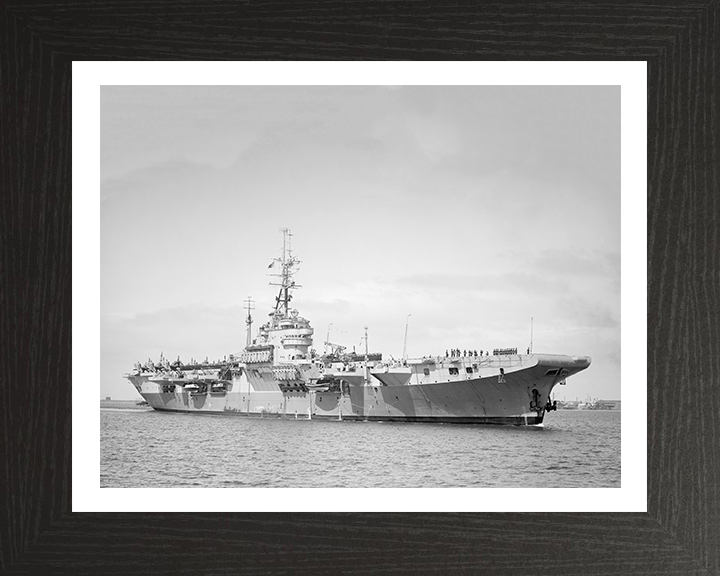 HMS Glory R62 Royal Navy Colossus class aircraft carrier Photo Print or Framed Print - Hampshire Prints