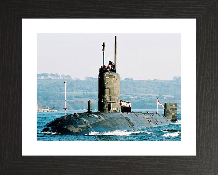HMS Turbulent S87 Royal Navy Trafalgar class Submarine Photo Print or Framed Print - Hampshire Prints