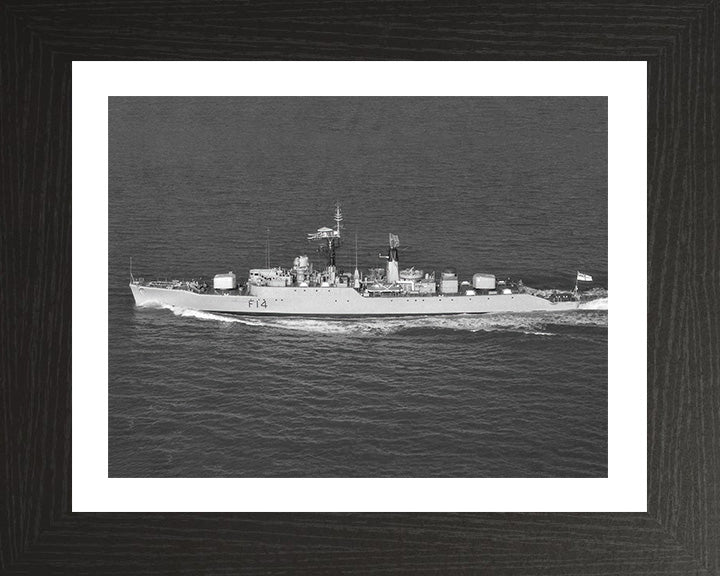 HMS Leopard F14 Royal Navy Leopard class Frigate Photo Print or Framed Print - Hampshire Prints