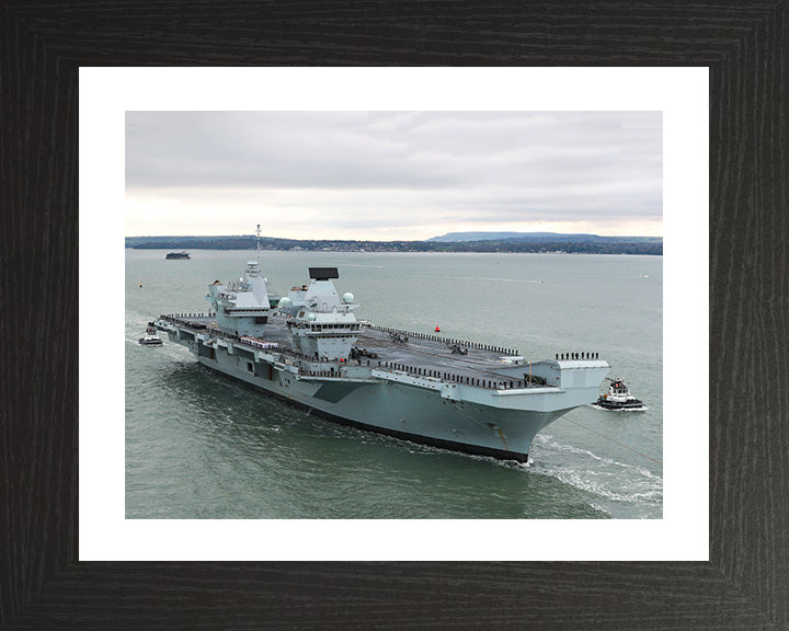 HMS Prince of Wales R09 | Photo Print | Framed Print | Queen Elizabeth Class | Aircraft Carrier | Royal Navy Hampshire Prints