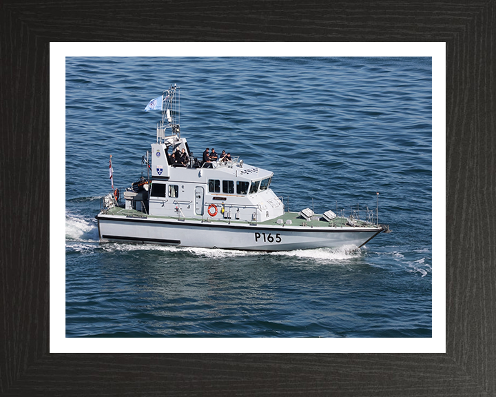 HMS Example P165 Royal Navy Archer class P2000 patrol vessel Photo Print or Framed Print - Hampshire Prints