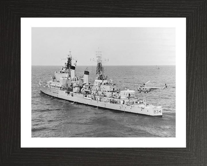 HMS Lion C34 | Photo Print | Framed Print | Poster | Tiger Class | Cruiser | Royal Navy Hampshire Prints