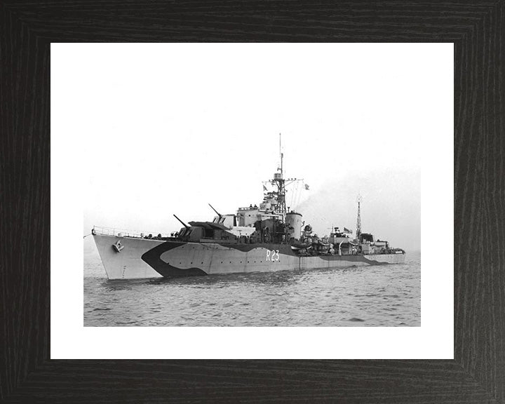 HMS Teazer R23 (F23) | Photo Print | Framed Print | T Class | Destroyer | Royal Navy Hampshire Prints