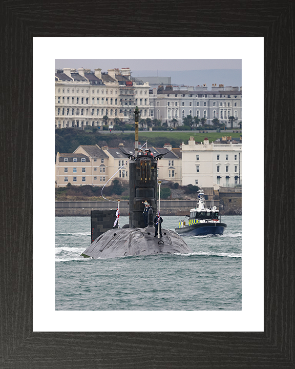 HMS Triumph (S93) Photo Print - Pays Off 2024 - Royal Navy Trafalgar Class Submarine