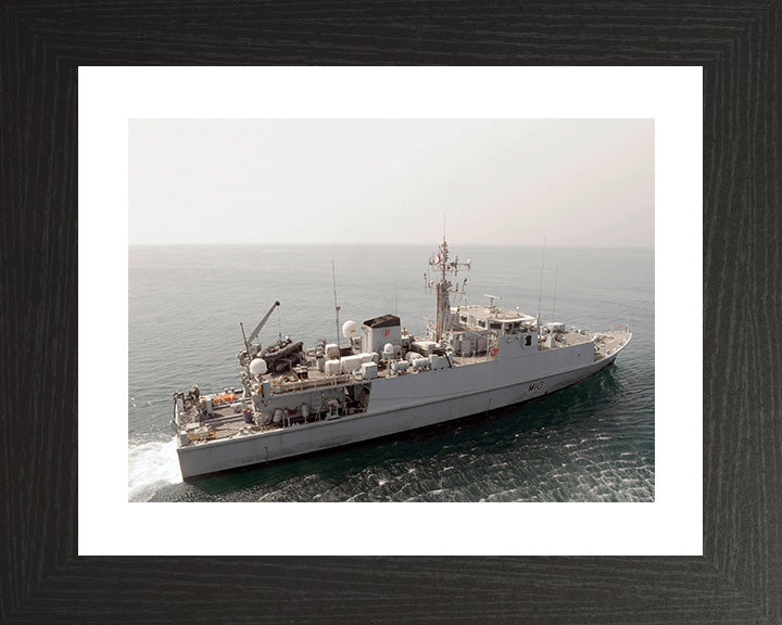 HMS Ramsey M110 | Photo Print | Framed Print | Sandown Class | Minehunter | Royal Navy Hampshire Prints