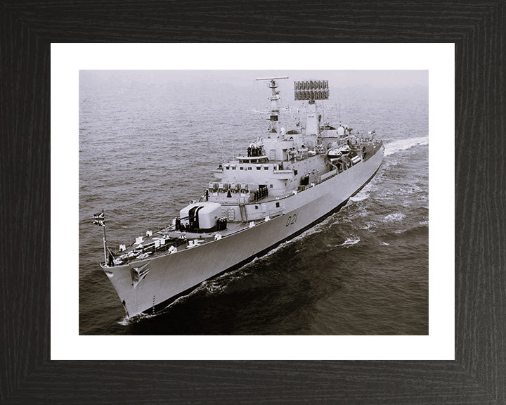 HMS Norfolk D21 Royal Navy County class destroyer Photo Print or Framed Photo Print - Hampshire Prints