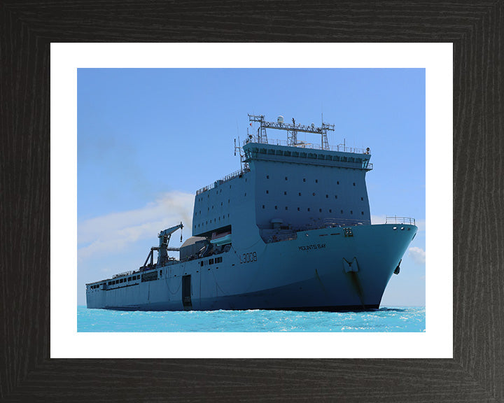 RFA Mounts Bay L3008 | Photo Print | Framed Print | Bay Class | Auxiliary Dock | Royal Fleet Auxiliary Hampshire Prints