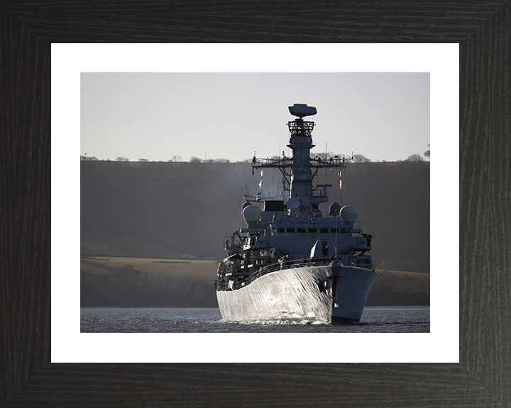 HMS Monmouth F235 Royal Navy Type 23 frigate Photo Print or Framed Photo Print - Hampshire Prints
