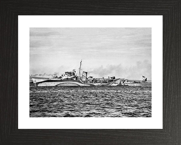 HMS Tetcott L99 Royal Navy Hunt class destroyer Photo Print or Framed Print - Hampshire Prints