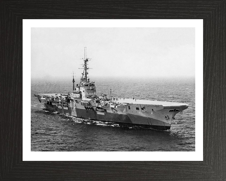 HMS Glory R62 Royal Navy Colossus class aircraft carrier Photo Print or Framed Print - Hampshire Prints