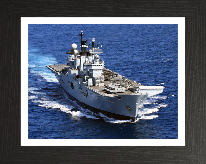 HMS Illustrious R06 | Photo Print | Framed Print | Invincible Class | Aircraft Carrier | Royal Navy Hampshire Prints