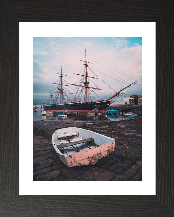 HMS Warrior 1860 | Photo Print | Framed Print | Poster | Steam-powered Armoured Frigate | Royal Navy Hampshire Prints