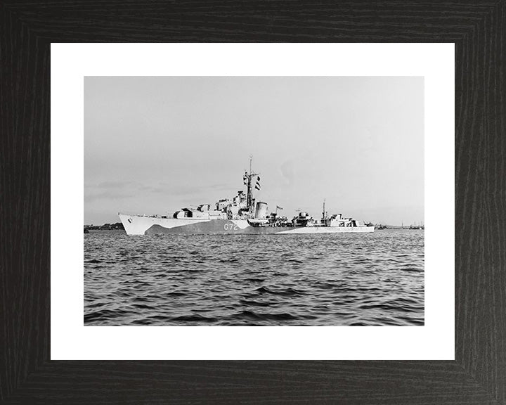 HMS Scorpion G72 | Photo Print | Framed Print | Poster | Q Class | Destroyer | Royal Navy Hampshire Prints