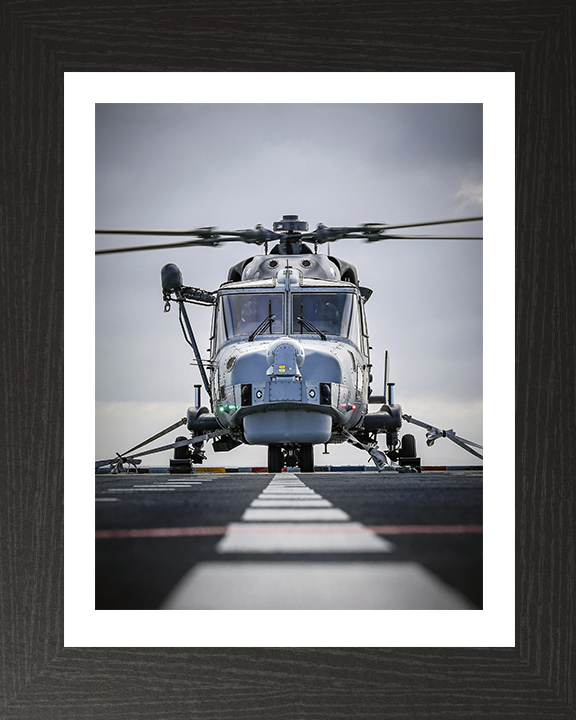 Royal Navy Wildcat from 815 Naval Air Squadron | Photo Print | Framed Print | Military | Aircraft | Wall Art | Home Decor | NAS | Aviation