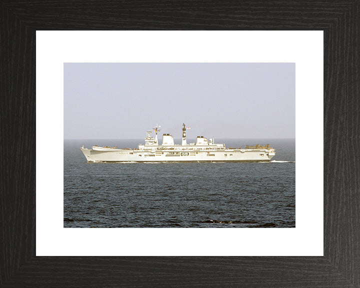 HMS Illustrious R06 | Photo Print | Framed Print | Invincible Class | Aircraft Carrier | Royal Navy Hampshire Prints