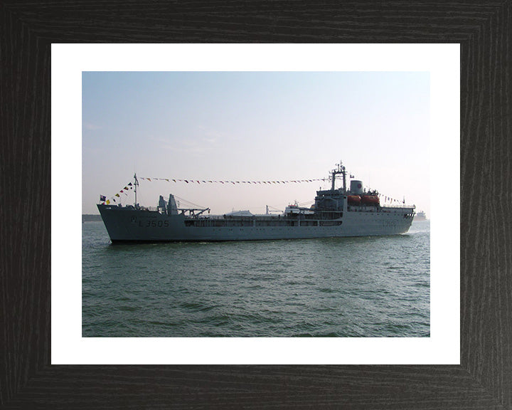 RFA Sir Tristram L3505 | Photo Print | Framed Print | Round Table Class | Royal Fleet Auxiliary Hampshire Prints
