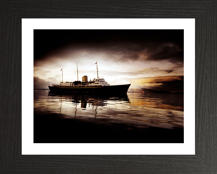 HMY Britannia Photo Print - Faslane 1996 - Royal Navy - Royal Yacht