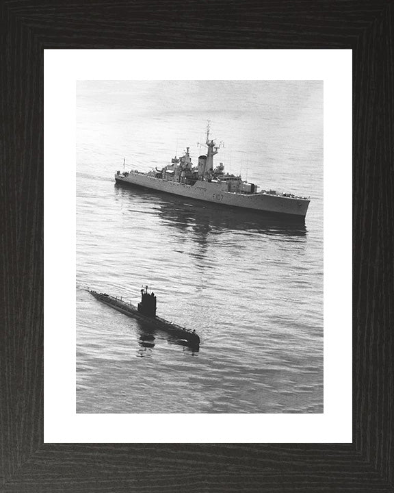 HMS Rothesay F107 | Photo Print | Framed Print | Rothesay Class | Frigate | Royal Navy Hampshire Prints