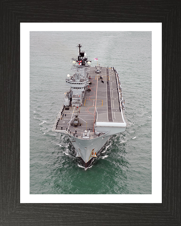 HMS Illustrious R06 | Photo Print | Framed Print | Invincible Class | Aircraft Carrier | Royal Navy Hampshire Prints