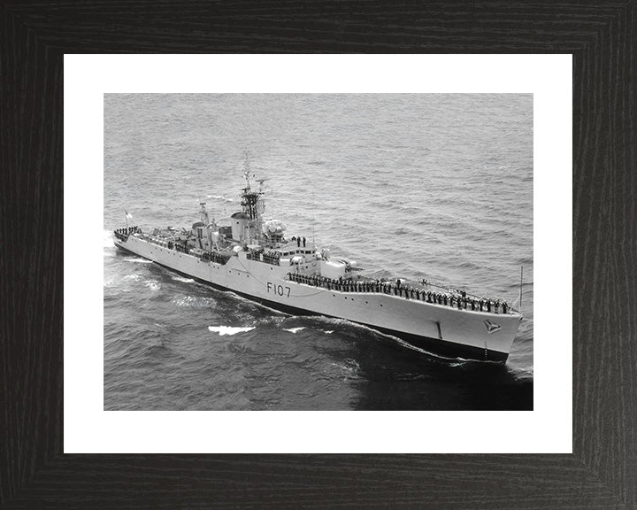 HMS Rothesay F107 | Photo Print | Framed Print | Rothesay Class | Frigate | Royal Navy Hampshire Prints