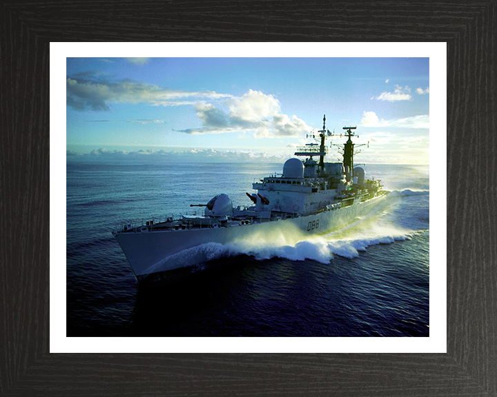 HMS Glasgow D88 Royal Navy Type 42 Destroyer Photo Print or Framed Print - Hampshire Prints