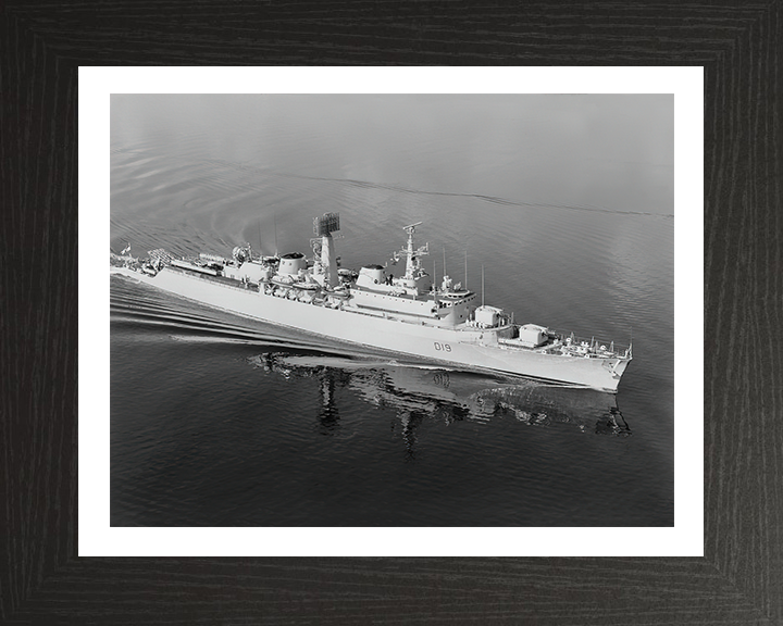 HMS Glamorgan D19 Royal Navy County class Destroyer Photo Print or Framed Print - Hampshire Prints