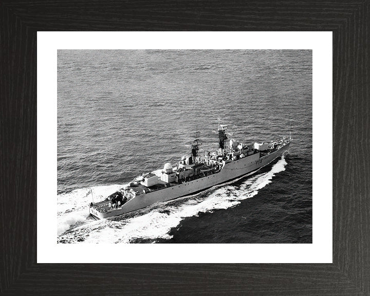 Hms Leopard HMS Leopard F14 Leopard Class Frigate 1961 Photo Print – Hampshire Prints