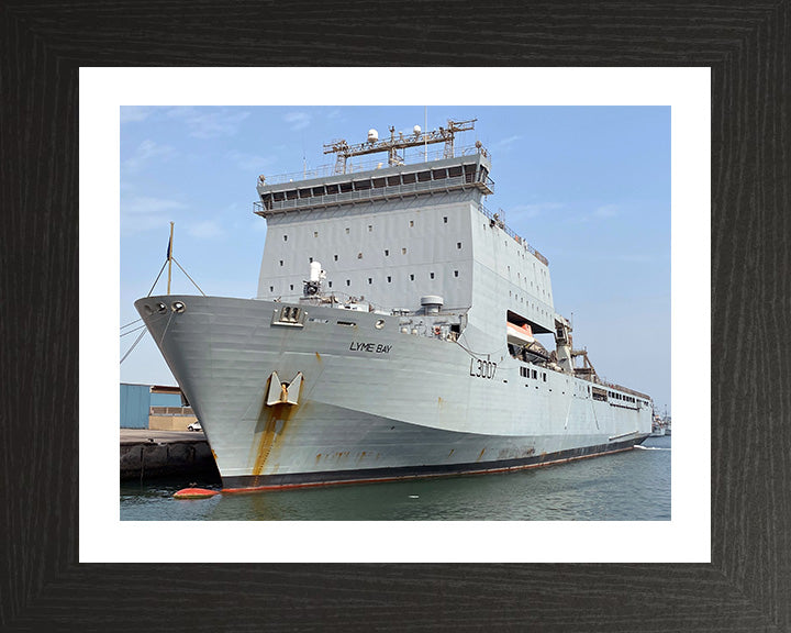 RFA Lyme Bay L3007 | Photo Print | Framed Print | Bay Class | Auxiliary Dock | Royal Fleet Auxiliary Hampshire Prints
