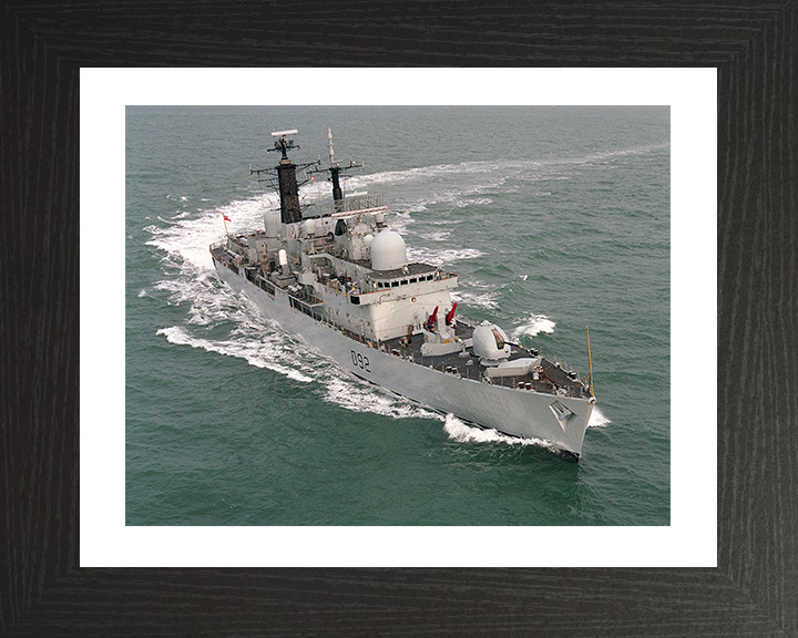 HMS Liverpool (D92) Photo Print - At Sea 2001 - Royal Navy Type 42 Destroyer