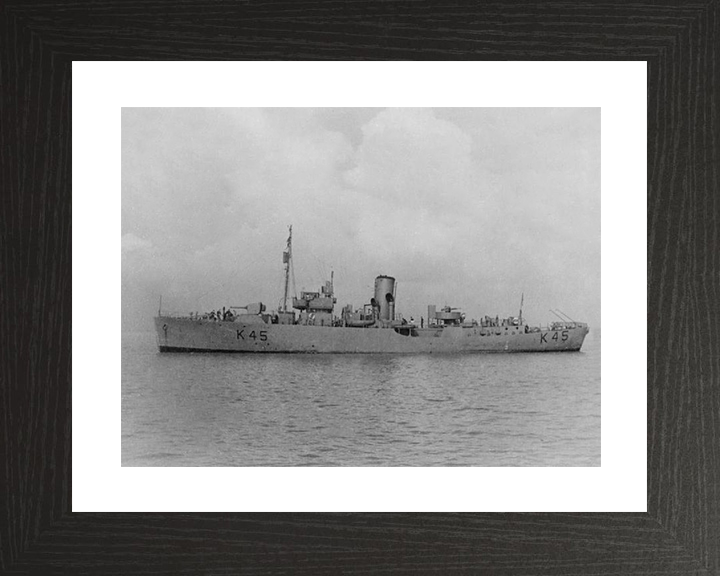 HMS Convolvulus K45 Royal Navy Flower class corvette Photo Print or Framed Print - Hampshire Prints