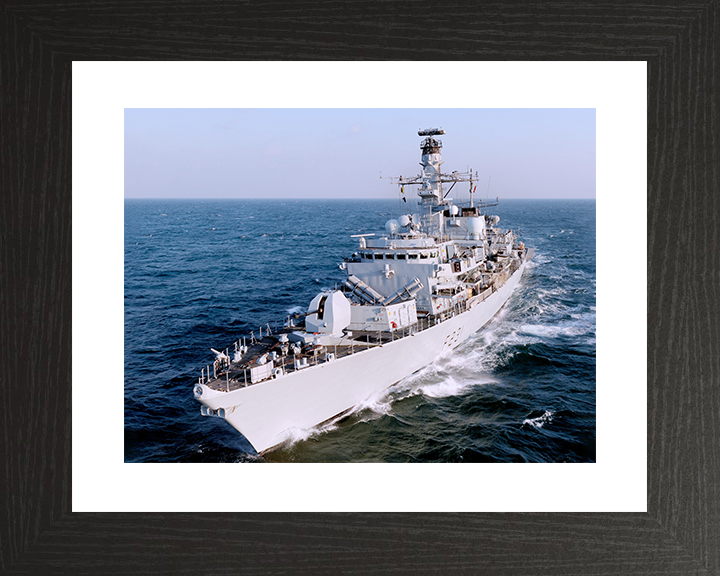 HMS Argyll (F231) Royal Navy Type 23 Frigate Middle East 2009 Photo Print Wall Art Decor Posters, Prints, & Visual Artwork Hampshire Prints 10 x 8 Black Frame Yes