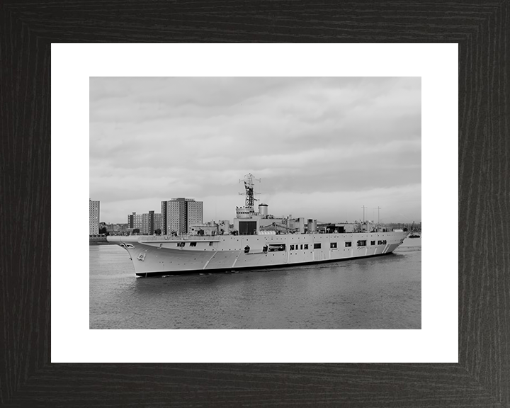 HMS Triumph (A108) - Portsmouth - Royal Navy Heavy Repair Ship Photo Print Wall Art Naval Decor UK (Copy) Posters, Prints, & Visual Artwork Hampshire Prints 10 x 8 Black Frame Yes