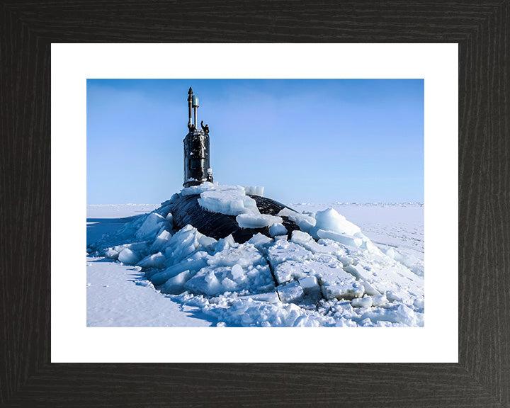 HMS Trenchant S91 Royal Navy Trafalgar class Submarine Photo Print or Framed Print - Hampshire Prints